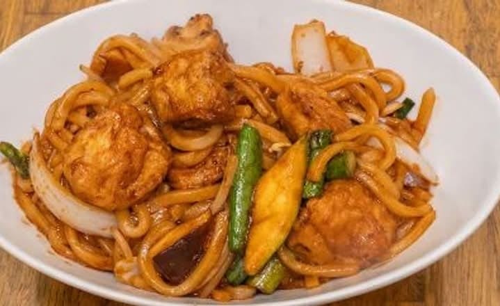 Udon Noodle (Japanese Fettucini.