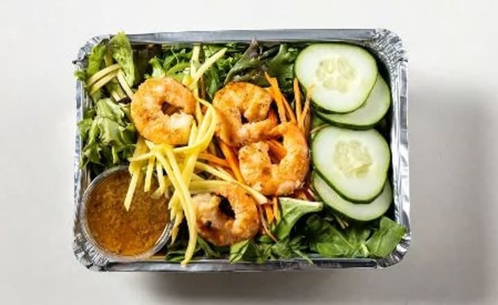 Grilled Shrimp Salad.