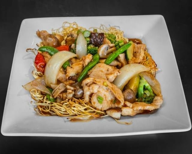 Pan Fried Noodles.